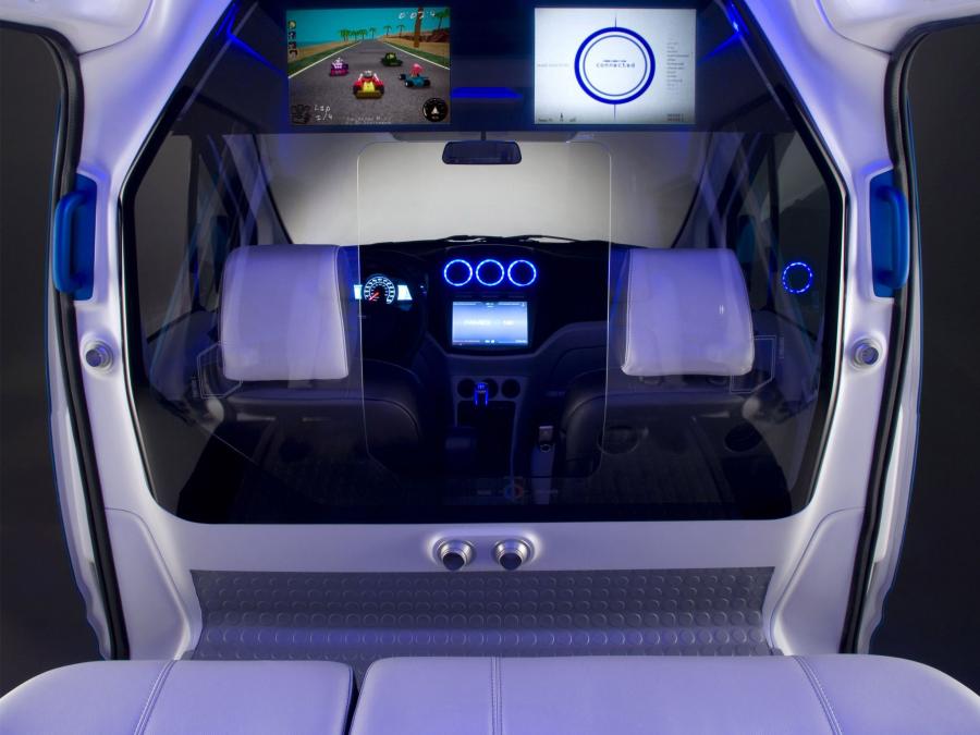  Ford Transit Connect Family One Concept 2009 года  (фото 28 из 39)